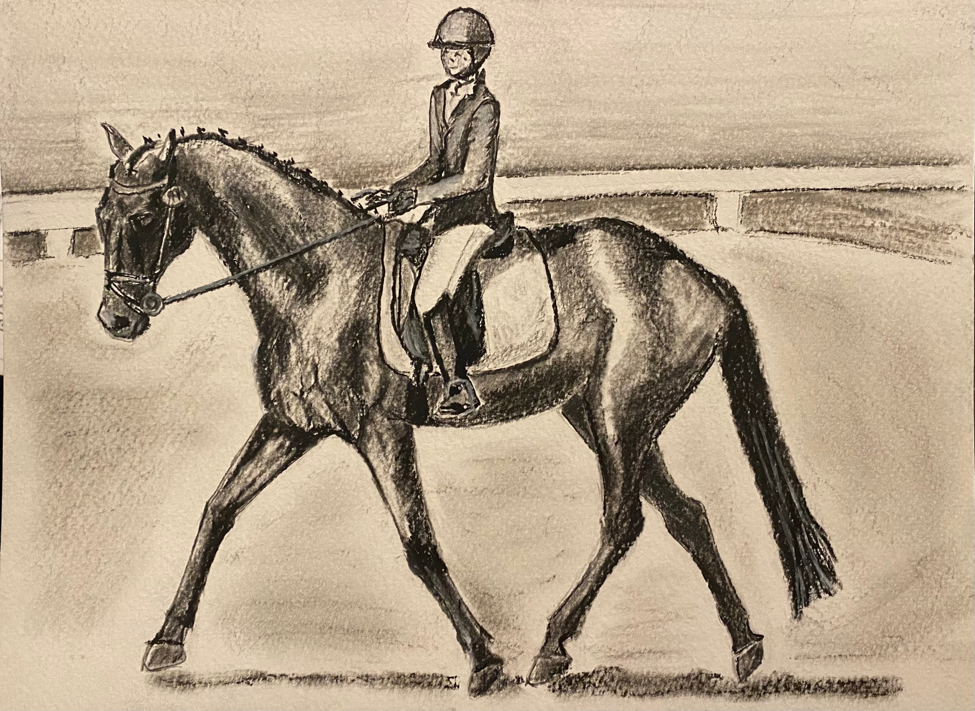 First Dressage Test